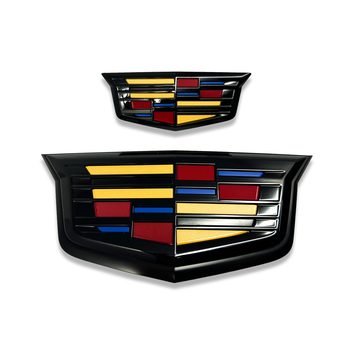 p*9様 black magic　スイッチバット　インパラ　キャデラック ハイド 2020–2026 Cadillac CT4-V Blackout Emblem Kit – Blackwing Gloss