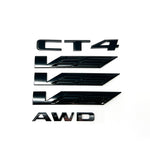 CT4-V Series Black Out Emblem Package