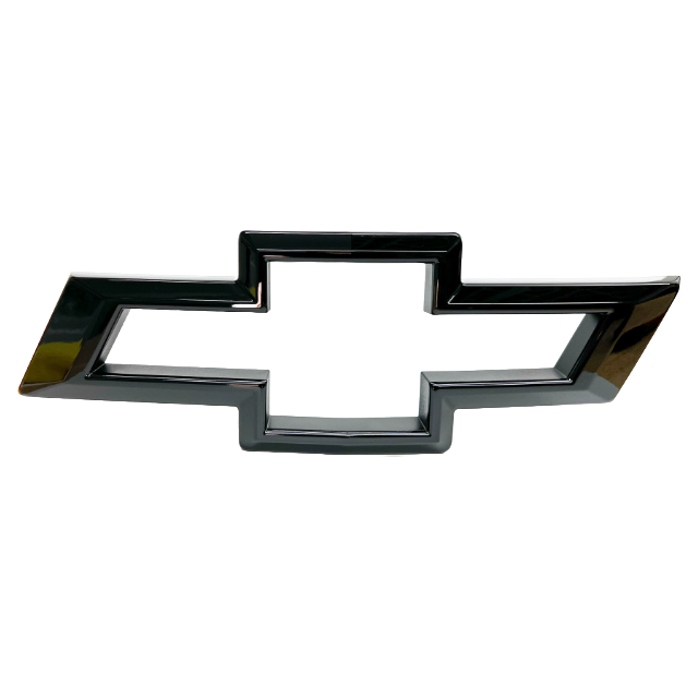 Custom Chevy Bowtie Emblem Gloss Black Front Bowtie Emblem Badge For 2022-2025 Refreshed Chevy Silverado 1500 2006 Chevy Silverado Bowtie - Foto 3