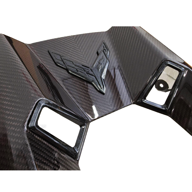 2023–2025 Corvette Z06 Blackout Engine Cover – Genuine GM Carbon