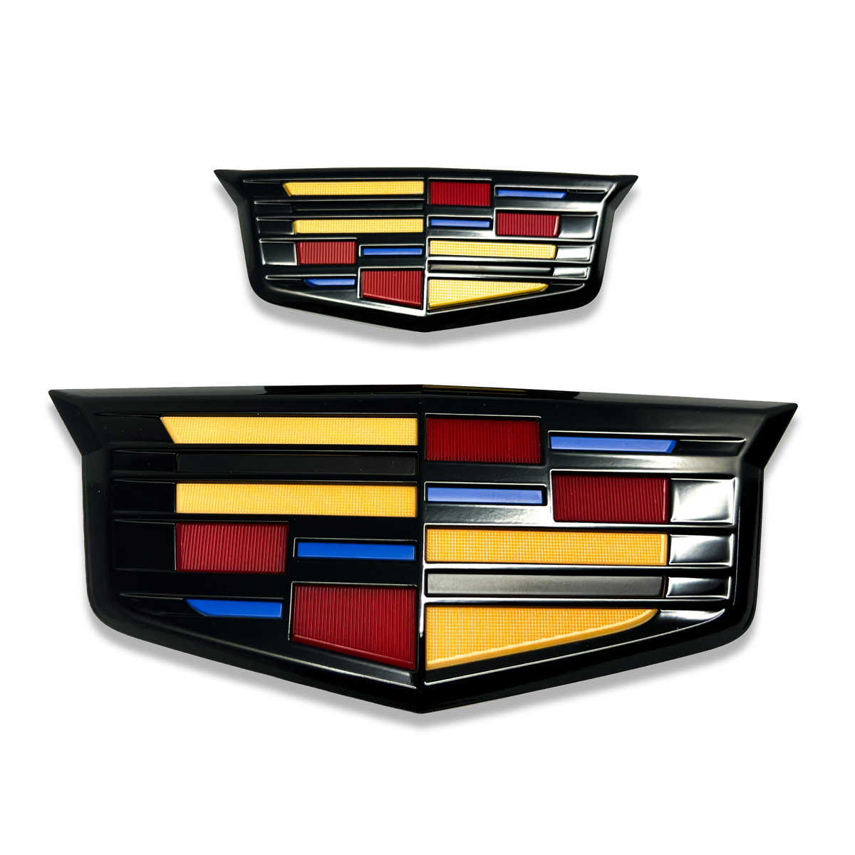 2020-2024 Cadillac XT6 Blackout Emblem Kit Gloss Black Factory