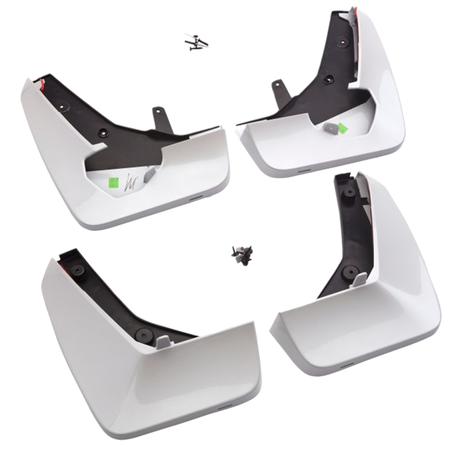 2021-2024 Escalade Crystal White Tricoat Splash Guards – 404 Parts