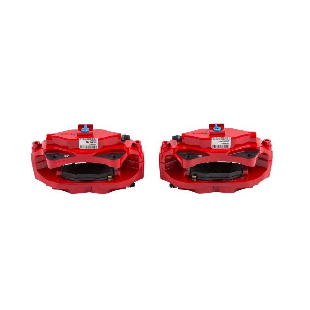 Rear 4-Piston Brembo® Brake Calipers in Red