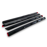 Silverado 1500 High Country Black Ice Chrome Door Trim Kit