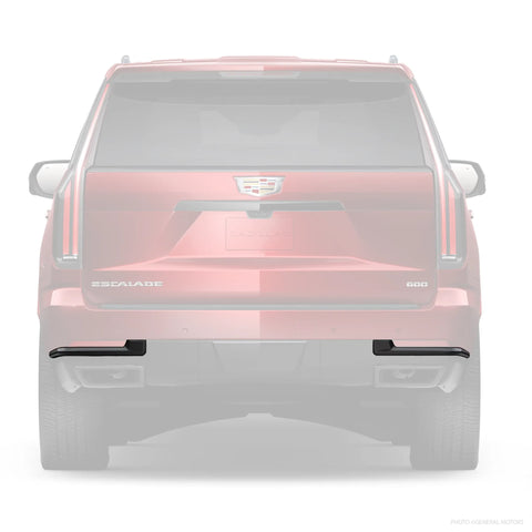 2025–2026 Cadillac Escalade Gloss Black Lower Bumper Trim Set
