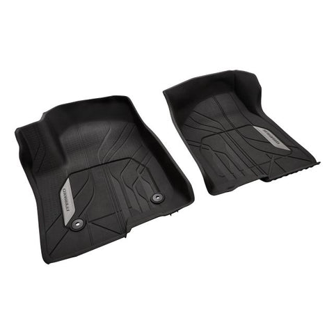 Silverado All Weather Floor Liners Dark Brown w/ Console