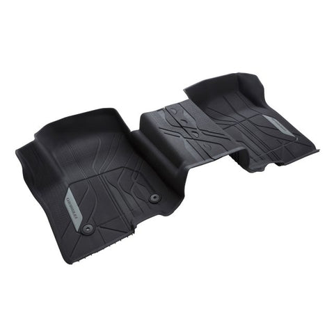 Silverado All Weather Floor Liners Dark Brown w/o Console