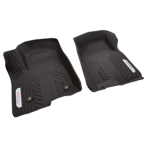 Silverado Z71 All Weather Floor Liners Dark Brown w/ Console