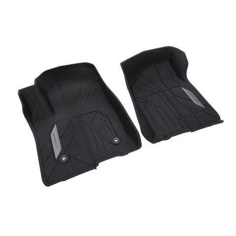 Silverado BISON AEV All Weather Floor Liners Jet Black