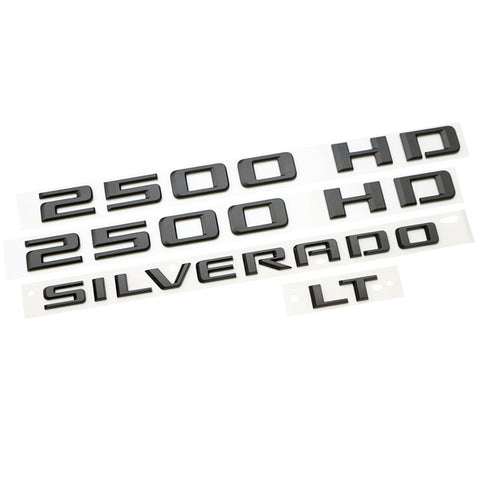 Silverado HD LT Black Emblem Package