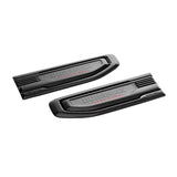 Sierra 3.0 Diesel Duramax Black Fender Vent Inserts