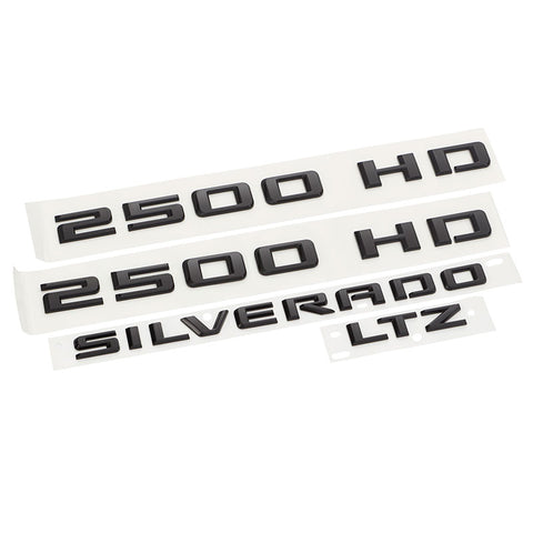 Silverado HD LTZ Black Emblem Package