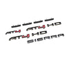 2024–2026 GMC Sierra HD AT4 Emblems in Black