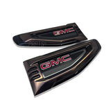 2025-2026 Yukon AT4 Ultimate Dark Nickel Fender Emblem Kit