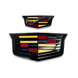 2020–2026 Cadillac CT4-V / Blackwing Black Color Emblem Kit