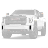 2024–2026 Silverado Sierra HD Gloss Blackout Fog Lamp Trims