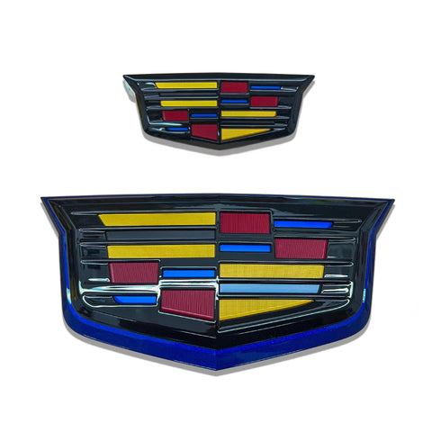 Cadillac CT5 Le Monstre Edition Black & Color w/ Blue Emblem Kit