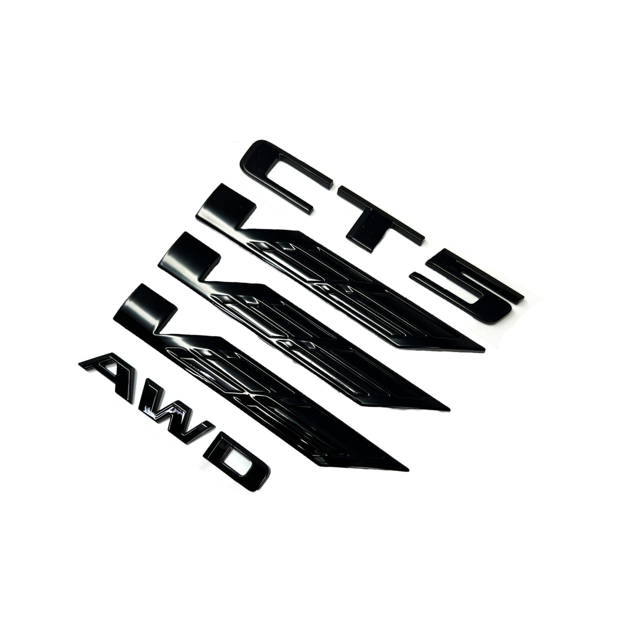 2020–2026 Cadillac CT5 V-Series Blackout Emblem Kit – Gloss Black GBA ...