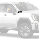 2024–2026 GMC Sierra HD Blackout Fender Vent Inserts Gloss Black Vader Chrome ULTIMATE Emblems Genuine GM