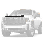 2024-2026 GMC Sierra HD Hood End Grille Trim Gloss Black