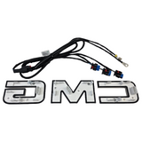 2024–2026 GMC Acadia Front Illuminated Red GMC Emblem