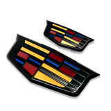 2020-2025 Cadillac XT6 Black & Color Emblem Kit