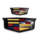 2020-2025 Cadillac XT6 Black & Color Emblem Kit