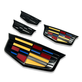 2020-2025 Cadillac XT6 Black & Color Emblem Kit