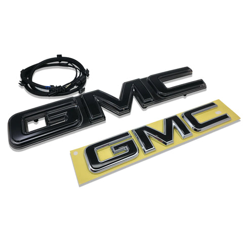 2025–2026 Yukon Elevation AT4 Illuminated Front Emblem w/ Rear