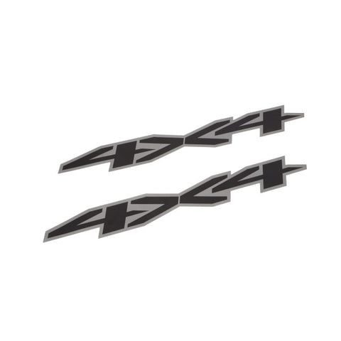 Genuine GM OEM 23490447 Pickup Box Decal – Gloss Black For 2014-2018 GMC Sierra 4x4 (Left/Right/Rear)