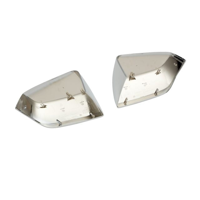 Chrome Side Mirror Covers Overlay For 2021+ Chevy Tahoe Suburban GMC Yukon XL, Pair, MC-TAHO-21UP-CC