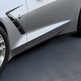 2014-2019 C7 Corvette Carbon Flash Rocker Extensions