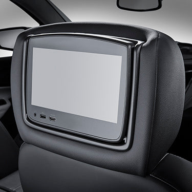 2019-2022 Chevy Equinox Rear Seat Infotainment Medium Ash Gray Leather