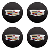 Cadillac Colored Logo Center Caps