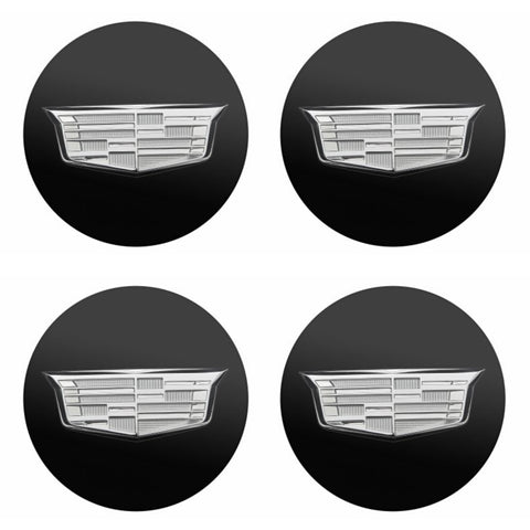 Cadillac Chrome Logo Center Caps