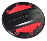Camaro Red Hot Fuel Filler Door