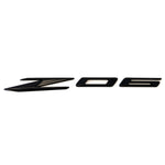 C8 Z06 Carbon Flash Side Emblems
