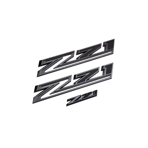 2019-2022 Silverado Z71 Black Emblem Package