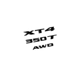 XT4 Rear Black Emblem Kit