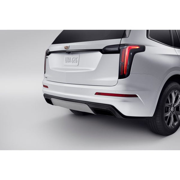 2020-2025 Cadillac XT6 Rear Bumper Fascia Applique Black Genuine